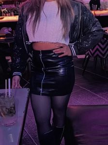 Sequin Cropped Hoodie