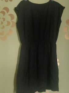 Black Embroidered Dress