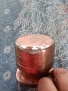 Vintage Brass Utensil Pot