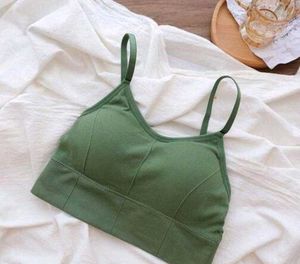 Women's Lightly Padded  Full Coverage Solid Top