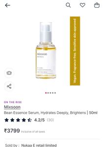 Mixsoon Bean Essence serum authentic!