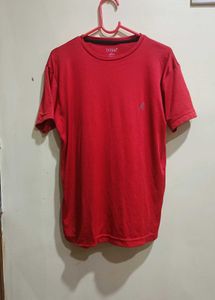 Men's Red Short Sleeve T-Shirt