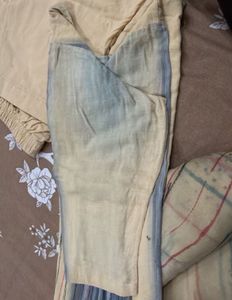 Yellow Kurta Set with duppata
