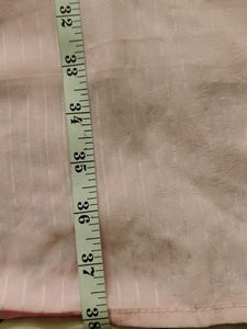 Light Pink Tie-Neck Kurta
