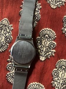 Classic Silver Mesh Band Watch