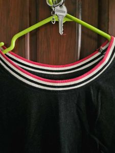 Striped Trim T-Shirt
