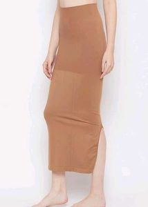Clovia Saree Shapewear with Side Slit in Nude