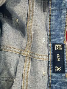 DNMX Trends Men's Blue Denim Jeans