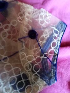 Sheer Embroidered Blouse