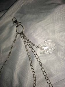 Chunky Chain Belt with Charm