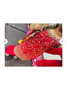 Embroidered Lehenga Choli Set (sharara)