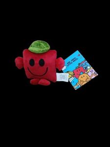 Cute Red Smiley Plush Toy