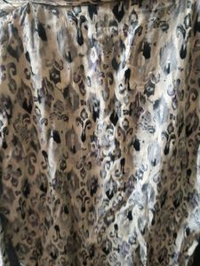 Stylish Abstract Print Tunic Top