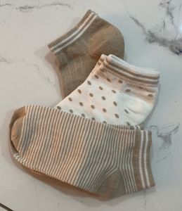 Cute Anklet Socks - 3 Pairs