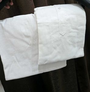 Men's White Kurta Set