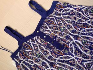 Boho Paisley Print Summer Dress