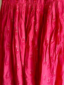Elegant Pink Ethnic Gown