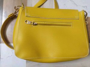 Stylish Yellow Crossbody Bag