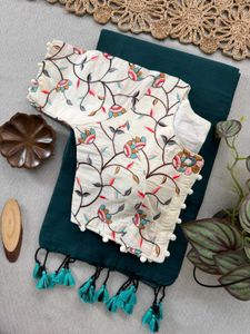 PRESENTING NEW Handloom Khadi  COTTON Saree*