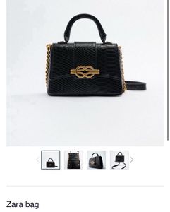 Zara Chic Black Bag