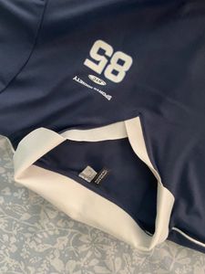 Navy Blue "85" Sporty Polo Shirt