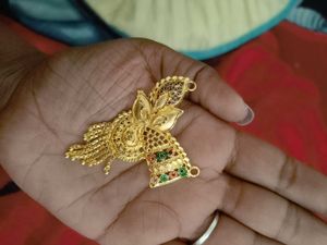 Elegant Gold-Toned Mangalsutra Necklace