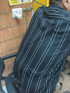 Men's Striped Button-Down Shirt