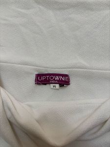 Off-Shoulder White Top