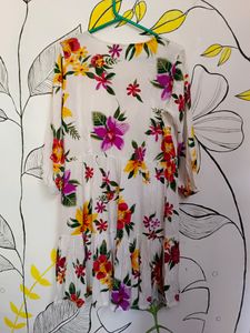 Floral Dress New Without Tag