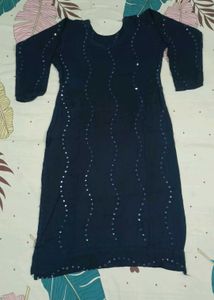 Elegant Embroidered Suit with Multicolor Dupatta