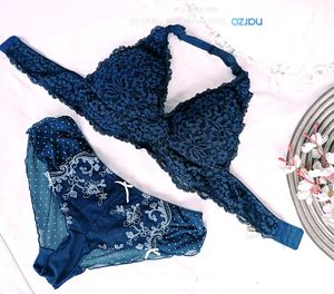 Navy Blue Lingerie Set