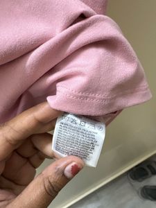 Pink H&amp;M Basic T-Shirt