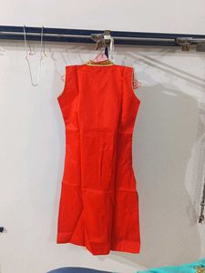 Festive Red Girls Clothing