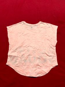 H&amp;M Sport Pink “ACTIVE SQUAD” Girls Top