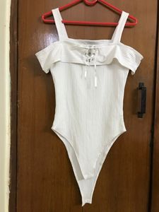 Primark Off shoulder  Bodysuit Length 28 Bust
