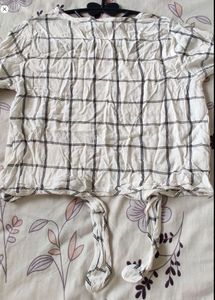 Two Cute Tops - Floral &amp; Grid Pattern