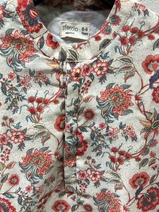 Piccolo  Floral Printed Kurta