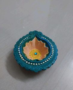 Puja Needs Decorative Diyas(set Of 5)