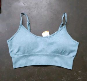 Comfortable Teal Sports Bra