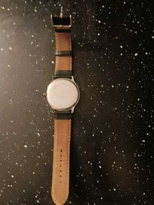 Giordano - Classic Black Leather Watch