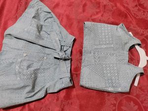 Cute Baby Girl's Ethnic Outfit