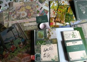 Vintage Journal Wild Dome Theme kit💚
