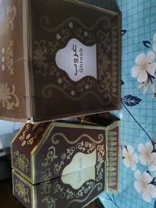 Exotic Saudi Arabia Attar Bottle in Decorative Box