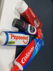 Set Of 4 Toothpaste
