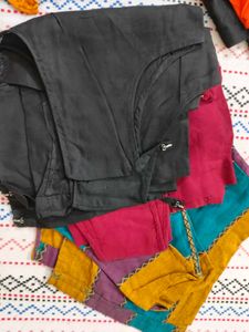 stiched sleeveless blouse
