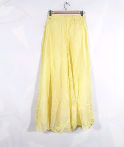 Sunny Yellow Kurti with Teal Trim
