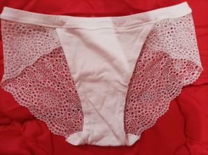 White Lace Detail Panties
