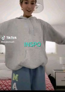 Grey Oversized Hoodie