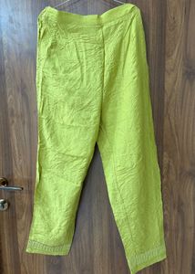 Elegant Lime Green Kurta Set