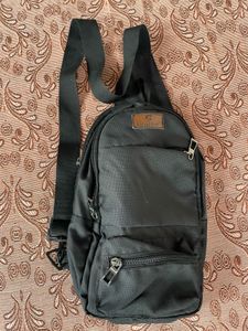 Black Crossbody Sling Bag